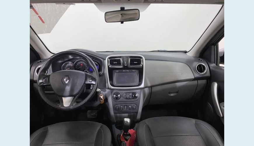 RENAULT LOGAN EXPRESSION 1.6 8V FLEX AUT. 4P - PRATA - 2017 Foto 9 (Grande)