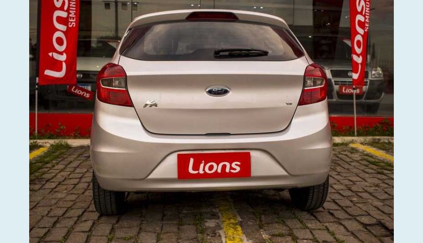 FORD KA SE PLUS 1.0 FLEX MANUAL 4P - PRATA - 2018 Foto 9 (Grande)