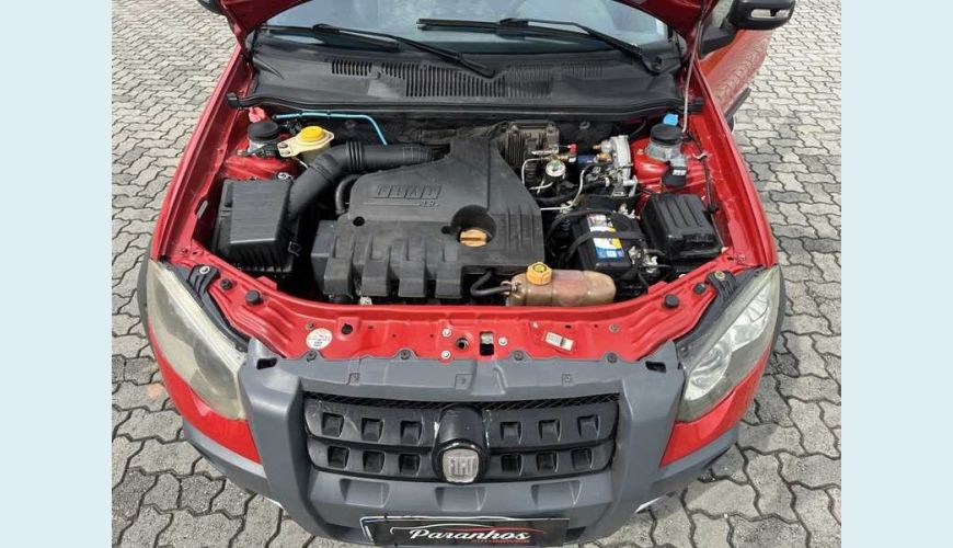 FIAT STRADA ADVENTURE LOCKER 1.8 8V FLEX MANUAL 4P - VERMELHO - 2010 Foto 9 (Grande)