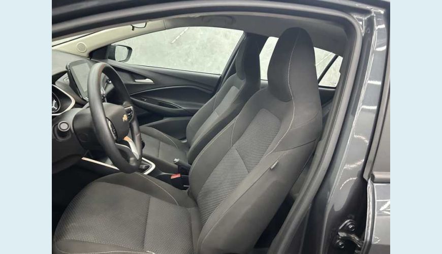 CHEVROLET ONIX LT 1.0 TURBO FLEX MANUAL 4P - CINZA - 2024 Foto 9 (Grande)