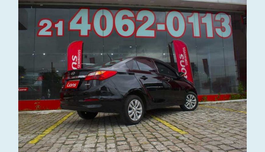 HYUNDAI HB 20S COMFORT PLUS 1.6 FLEX AUT. 4P - PRETO - 2018 Foto 9 (Grande)