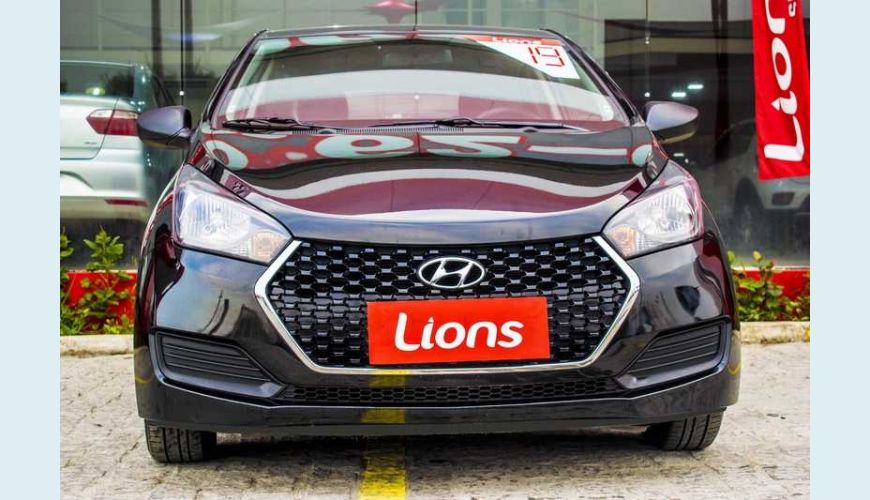 HYUNDAI HB 20 UNIQUE 1.0 FLEX MANUAL 4P - PRETO - 2019 Foto 9 (Grande)