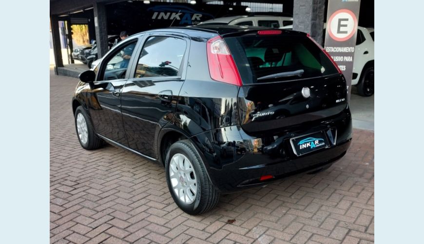 FIAT PUNTO FLEX MANUAL 4P - PRETO - 2008 Foto 9 (Grande)