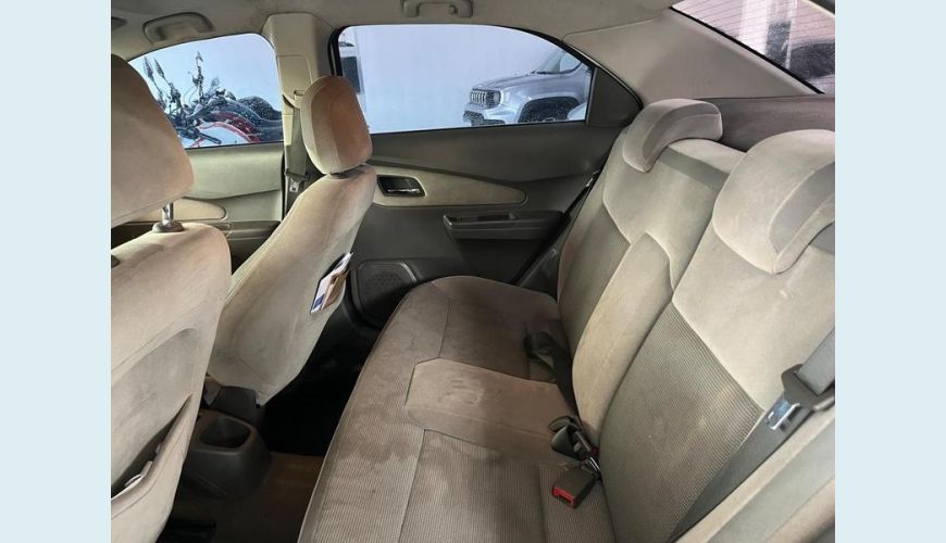 CHEVROLET COBALT LTZ 1.8 8V FLEX MANUAL 4P - BRANCO - 2013 Foto 9 (Grande)