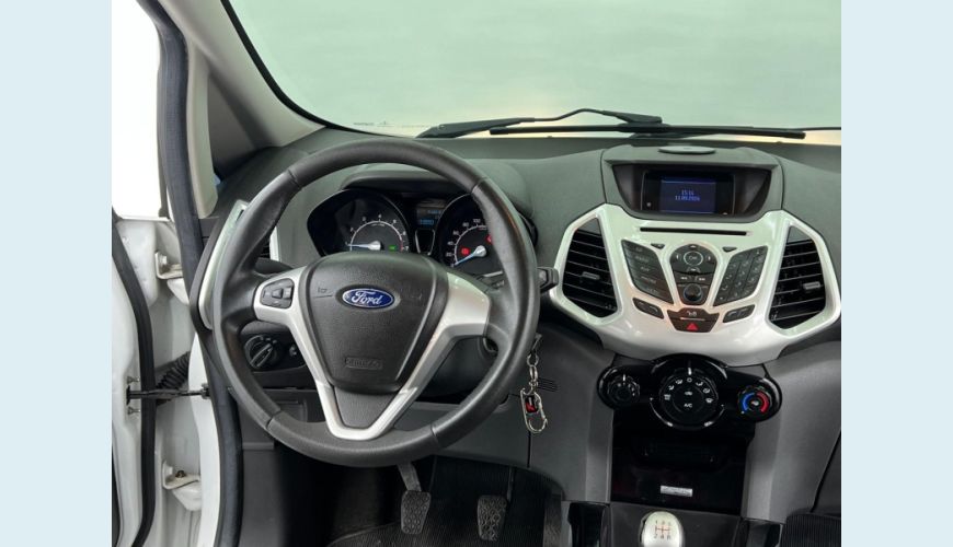 FORD ECOSPORT FSL 1.6 FLEX MANUAL 4P - BRANCO - 2013 Foto 9 (Grande)