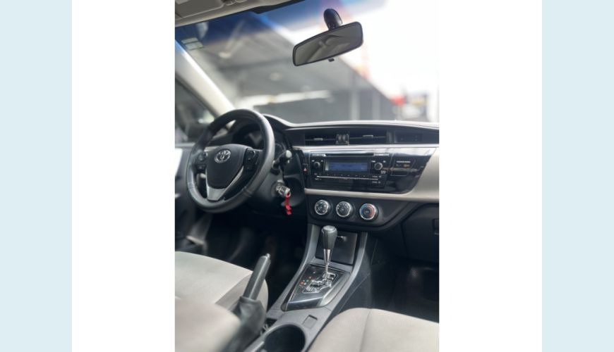TOYOTA TOYOTA COROLLA FLEX AUT. 4P - PRATA - 2015 Foto 9 (Grande)