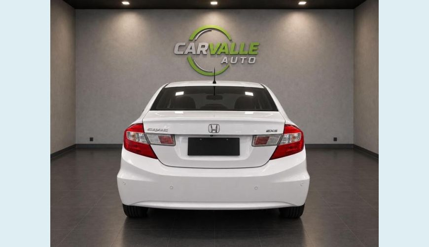 HONDA HONDA CIVIC SEDAN EXS 1.8 FLEX 16V AUT. 4P - BRANCO - 2012 Foto 9 (Grande)