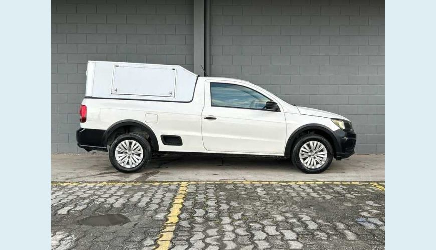 VOLKSWAGEN SAVEIRO ROBUST 1.6 MSI CS FLEX - BRANCO - 2023 Foto 9 (Grande)