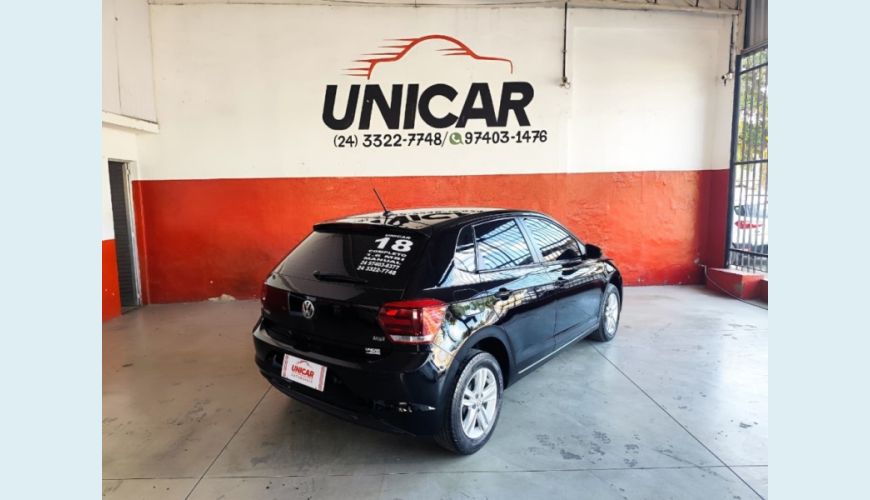 VOLKSWAGEN POLO - PRETO - 2018 Foto 9 (Grande)