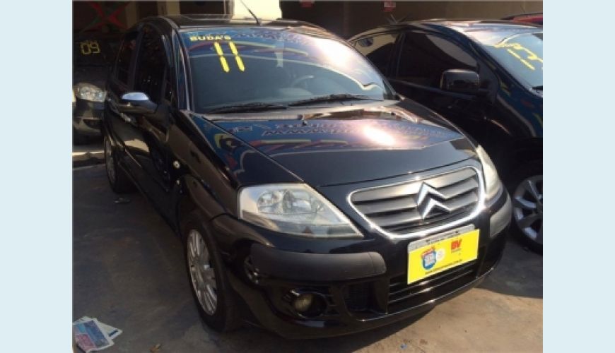 CITROËN C3 EXCL./EXCL.SOLAR./SONORA 1.6 FLEX AUT - PRETO - 2011 Foto 1 (Grande)