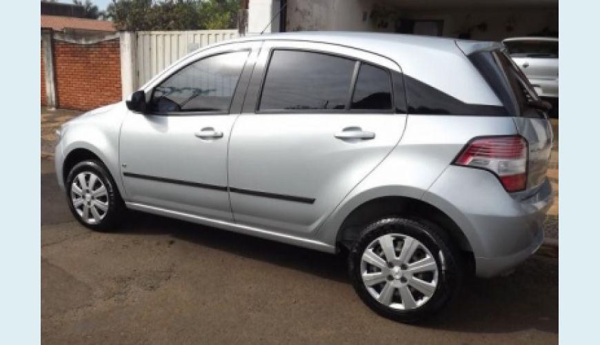 CHEVROLET AGILE LT 1.4 FLEX - PRATA - 2010 Foto 1 (Grande)