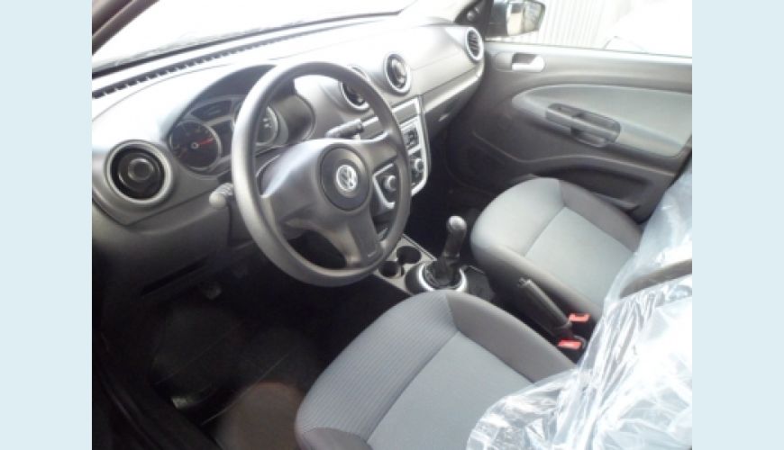VOLKSWAGEN GOL 4P 1.0 8V G5 FLEX - CINZA - 2013 Foto 1 (Grande)