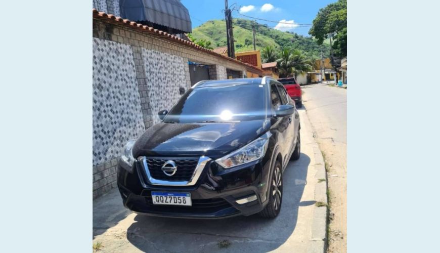 NISSAN KICKS 1.6 16V FLEXSTART SV 4P XTRONIC - PRETO - 2020 Foto 1 (Grande)
