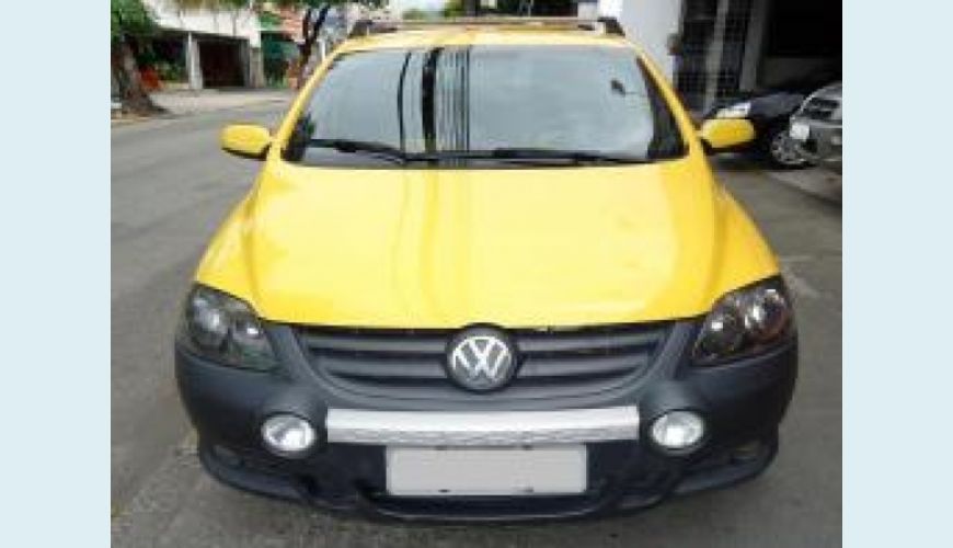 VOLKSWAGEN CROSSFOX 1.6 MI 8V TOTAL FLEX 4P - AMARELO - 2009 Foto 1 (Grande)