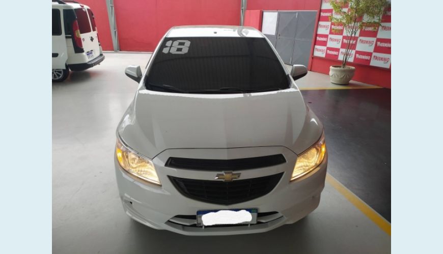 CHEVROLET ONIX 1.0 MPFI JOY 8V FLEX 4P - BRANCO - 2018 Foto 1 (Grande)