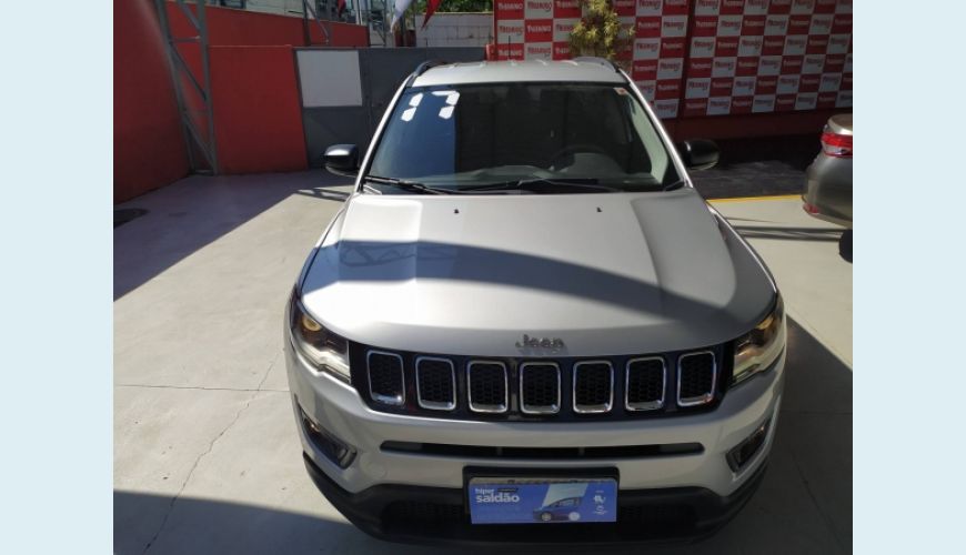 JEEP COMPASS 2.0 16V FLEX SPORT AUT. - PRATA - 2017 Foto 1 (Grande)
