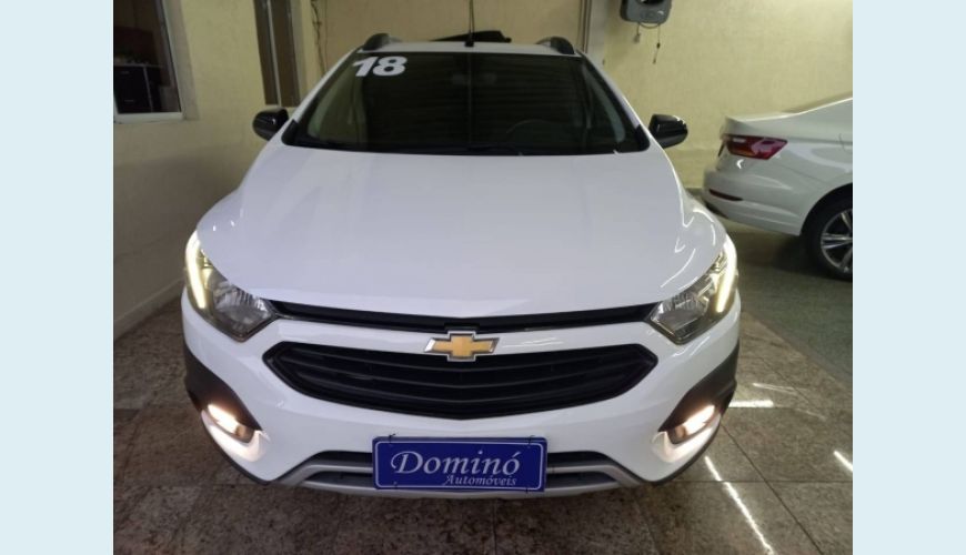 CHEVROLET ONIX 1.4 MPFI ACTIV 8V FLEX 4P - BRANCO - 2018 Foto 1 (Grande)