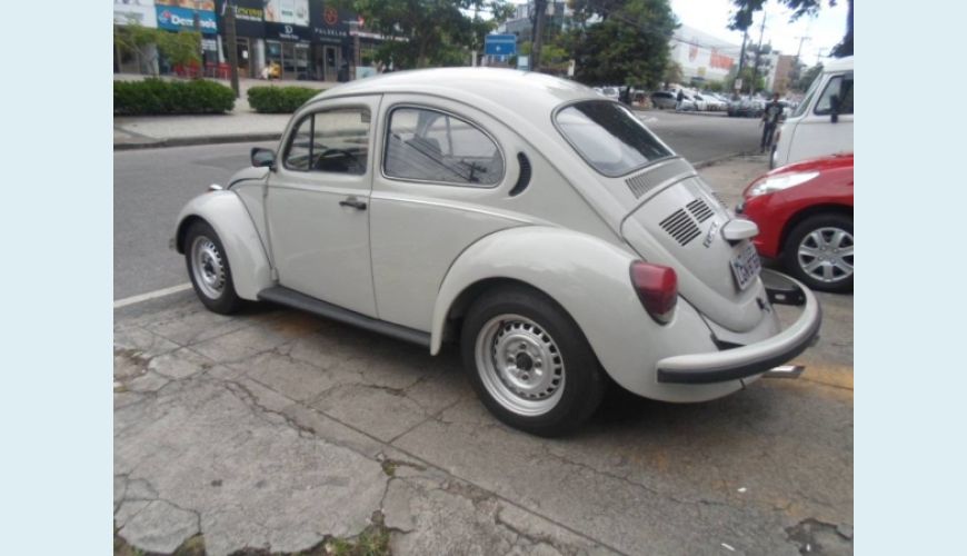 VOLKSWAGEN FUSCA 1.3 8V 2P - CINZA - 1985 Foto 1 (Grande)