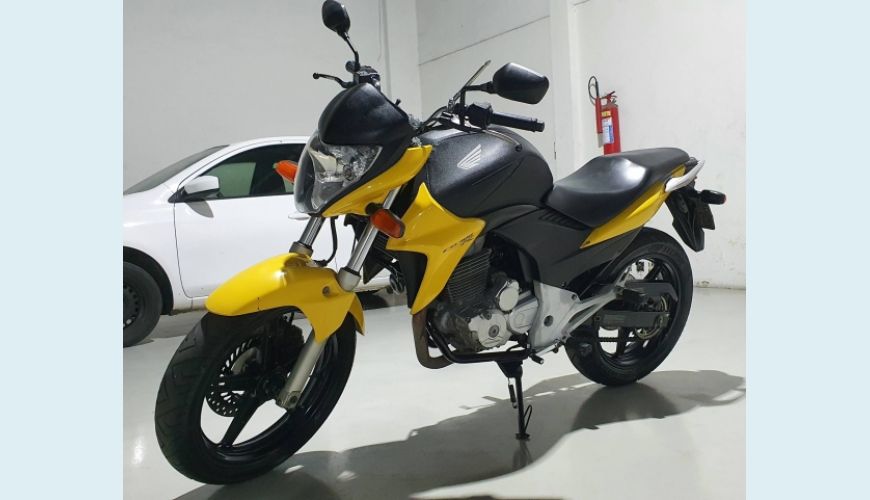 HONDA CB 300R STREET - AMARELO - 2013 Foto 1 (Grande)