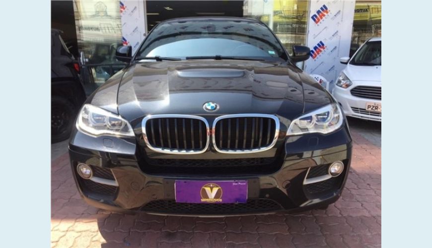 BMW X6 3.0 35I 4X4 COUPÉ 6 CILINDROS 24V 4P AUT. - PRETO - 2014 Foto 1 (Grande)