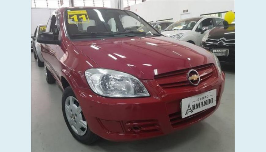 CHEVROLET CELTA 1.0 MPFI VHCE SPIRIT 8V FLEX 2P - VERMELHO - 2011 Foto 1 (Grande)