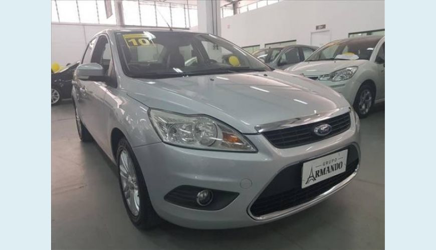 FORD FOCUS 2.0 GHIA SEDAN 16V FLEX 4P - PRATA - 2010 Foto 1 (Grande)