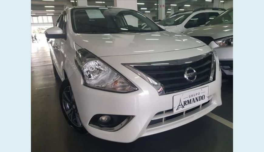 NISSAN VERSA 1.6 16V FLEXSTART UNIQUE 4P XTRONIC - BRANCO - 2018 Foto 1 (Grande)