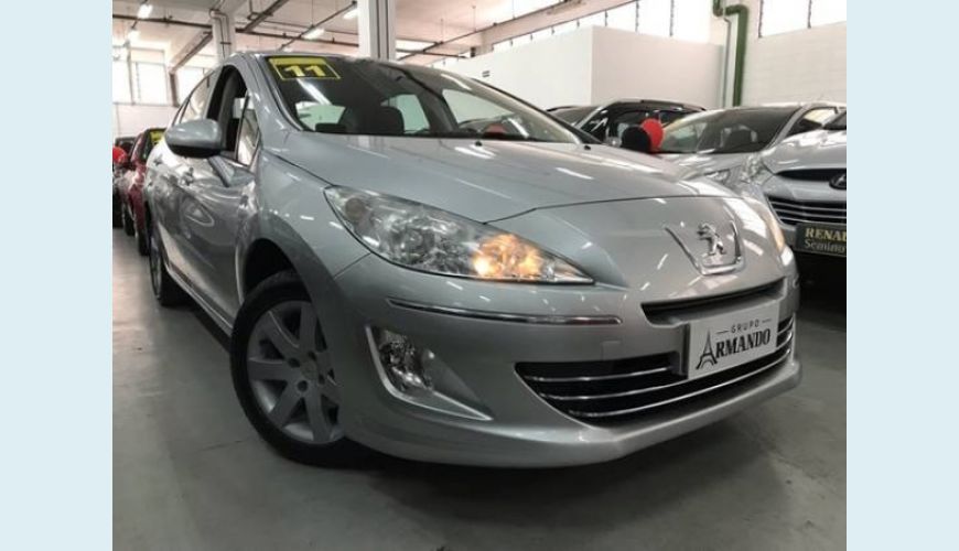 PEUGEOT 408 2.0 ALLURE 16V FLEX 4P AUT. - PRATA - 2011 Foto 1 (Grande)