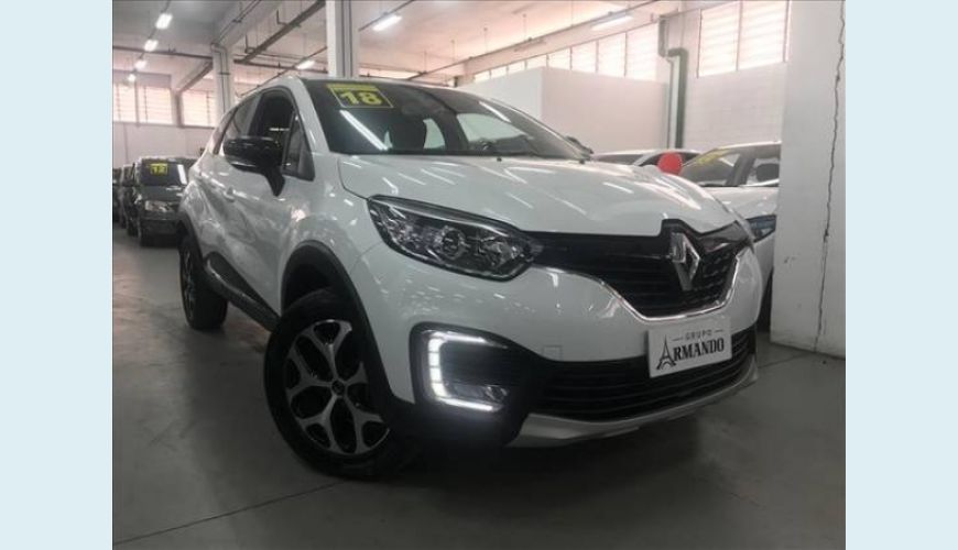 RENAULT CAPTUR 1.6 16V SCE FLEX INTENSE X-TRONIC - BRANCO - 2018 Foto 1 (Grande)