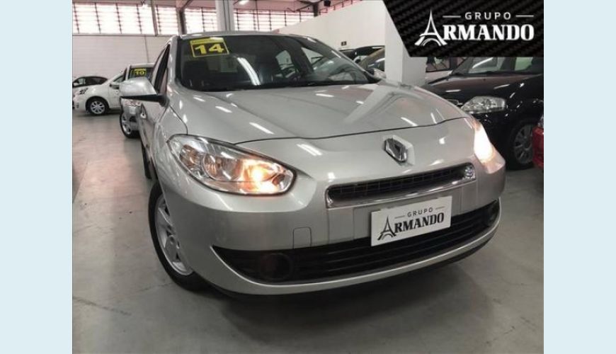 RENAULT FLUENCE 1.6 EXPRESSION 16V FLEX 4P - PRATA - 2014 Foto 1 (Grande)