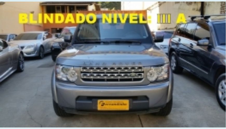 LAND ROVER DISCOVERY 4 2.7 S 4X4 V6 36V TURBO DIESEL 4P AUT. - CINZA - 2011 Foto 1 (Grande)