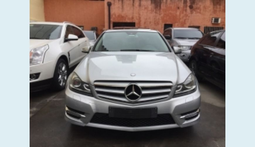 MERCEDES-BENZ C 200 1.8 CGI AVANTGARDE 16V 4P AUT. - PRATA - 2013 Foto 1 (Grande)