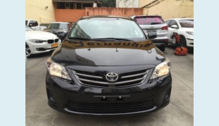 TOYOTA COROLLA 1.8 GLI 16V FLEX 4P - PRETO - 2014 Foto 1 (Grande)