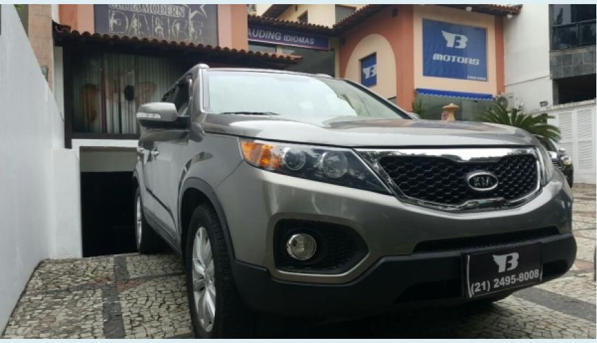 KIA SORENTO 2.4 S.253 4X2 16V 4P AUT. - CINZA - 2012 Foto 1 (Grande)