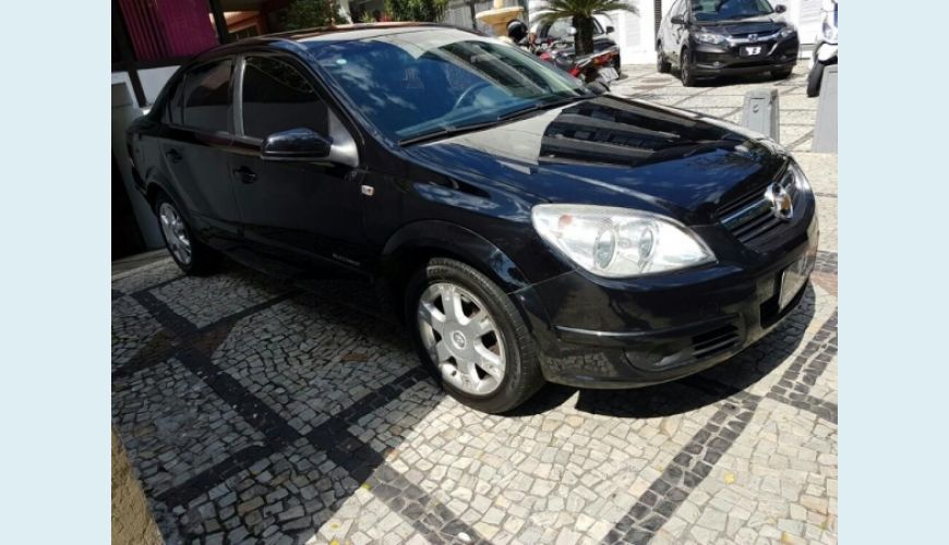 CHEVROLET VECTRA 2.0 MPFI ELEGANCE 8V FLEX 4P AUT. - PRETO - 2008 Foto 1 (Grande)