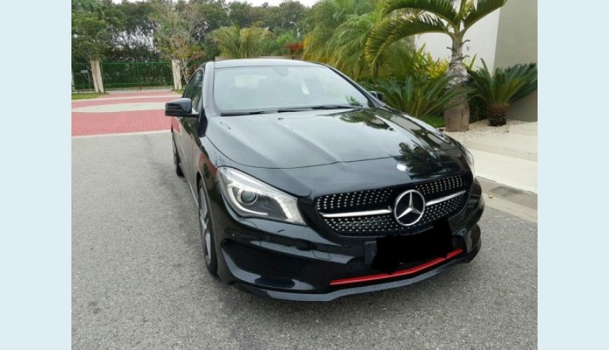 MERCEDES-BENZ CLA 250 2.0 SPORT 16V TURBO 4P AUT. - PRETO - 2015 Foto 1 (Grande)