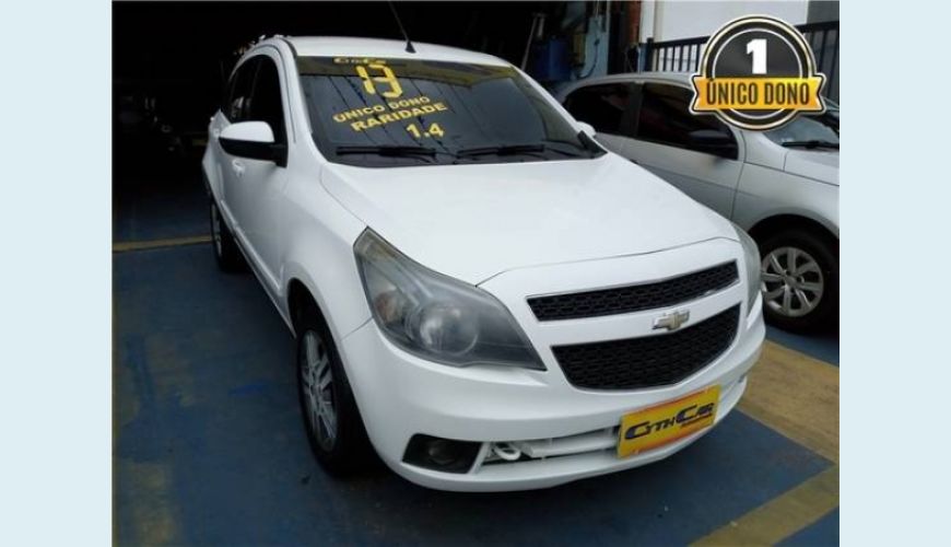 CHEVROLET AGILE 1.4 MPFI LTZ 8V FLEX 4P AUT. - BRANCO - 2013 Foto 1 (Grande)