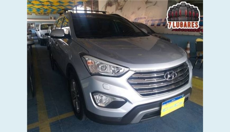 HYUNDAI GRAND SANTA FÉ 3.3 MPFI V6 4WD 4P AUT. - PRATA - 2015 Foto 1 (Grande)