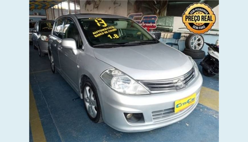 NISSAN TIIDA 1.8 SL 16V FLEX 4P AUT. - PRATA - 2013 Foto 1 (Grande)