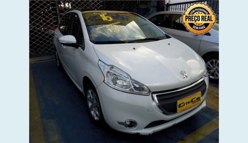 PEUGEOT 208 1.5 ALLURE 8V FLEX 4P - BRANCO - 2016 Foto 1 (Grande)