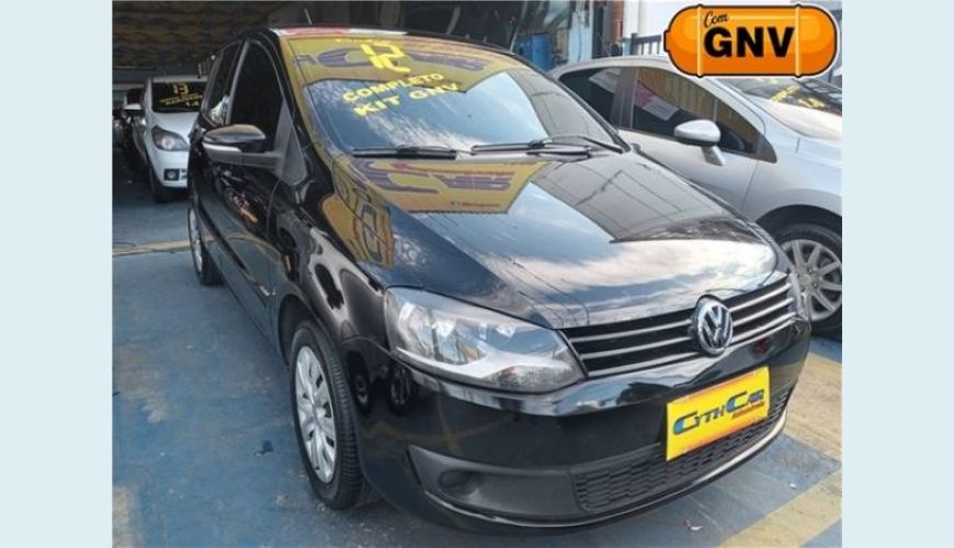 VOLKSWAGEN FOX 1.0 MI TREND 8V FLEX 4P - PRETO - 2012 Foto 1 (Grande)