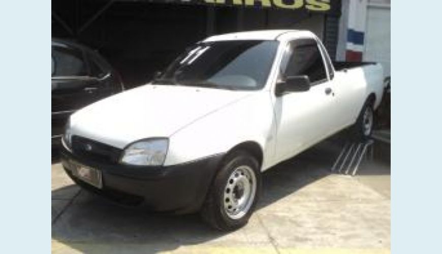 FORD COURIER 1.6 MPI L 8V FLEX 2P - BRANCO - 2011 Foto 1 (Grande)