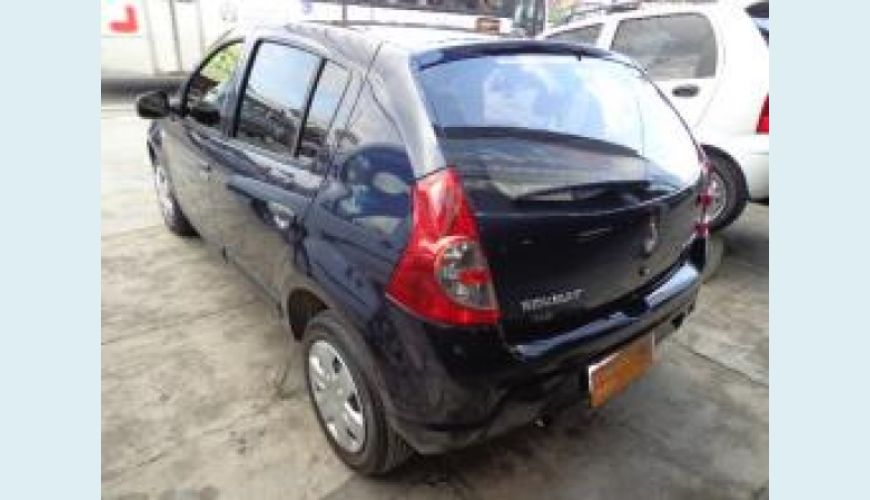 RENAULT SANDERO 1.0 EXPRESSION 16V HI-FLEX 4P - AZUL - 2010 Foto 1 (Grande)