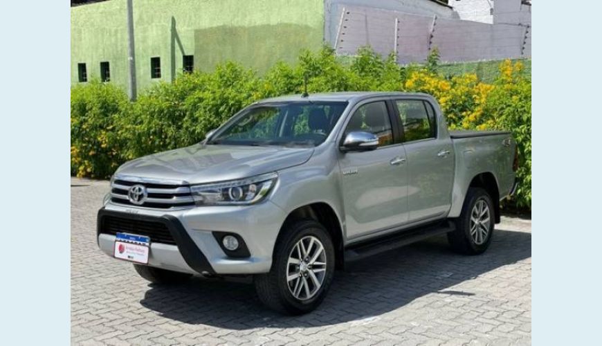 TOYOTA HILUX 2.8 SRX 4X4 CD 16V DIESEL 4P AUT. - PRATA - 2016 Foto 1 (Grande)