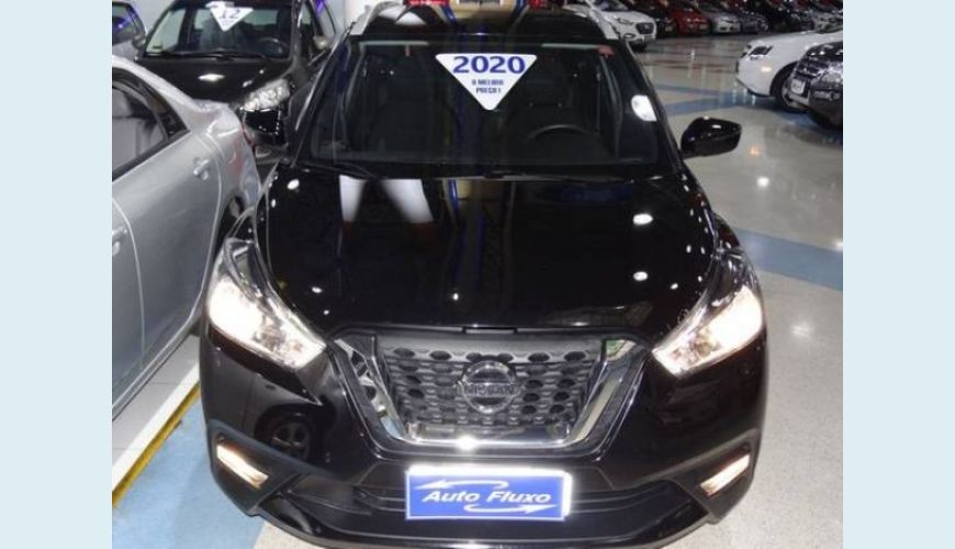 NISSAN KICKS 1.6 16V FLEXSTART SV 4P XTRONIC - PRETO - 2020 Foto 1 (Grande)