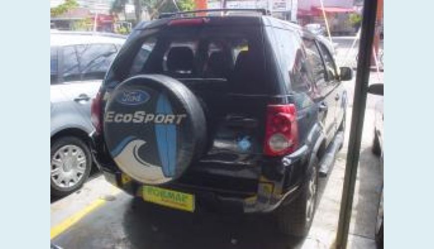 FORD ECOSPORT 1.6 XLT 8V FLEX 4P - PRETO - 2008 Foto 1 (Grande)