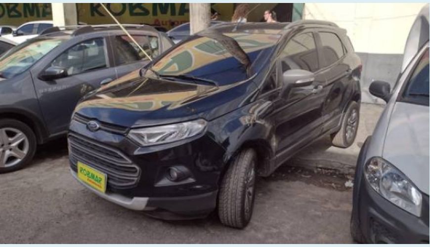 FORD ECOSPORT 1.6 FREESTYLE 16V FLEX 4P - PRETO - 2015 Foto 1 (Grande)