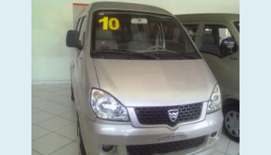 HAFEI TOWNER 1.0 PASSAGEIRO 8V 4P - PRATA - 2010 Foto 1 (Grande)