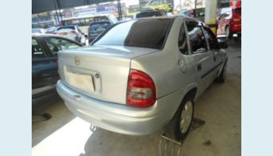 CHEVROLET CLASSIC 1.0 MPFI LIFE 8V FLEX 4P - PRATA - 2008 Foto 1 (Grande)