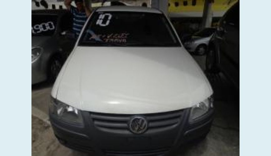 VOLKSWAGEN GOL 1.0 MI 8V FLEX 4P G.IV - BRANCO - 2010 Foto 1 (Grande)